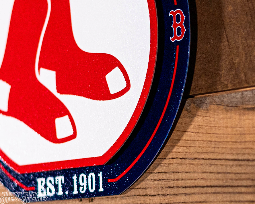 Boston Red Sox "Double Play" On the Shelf or on the Wall Art