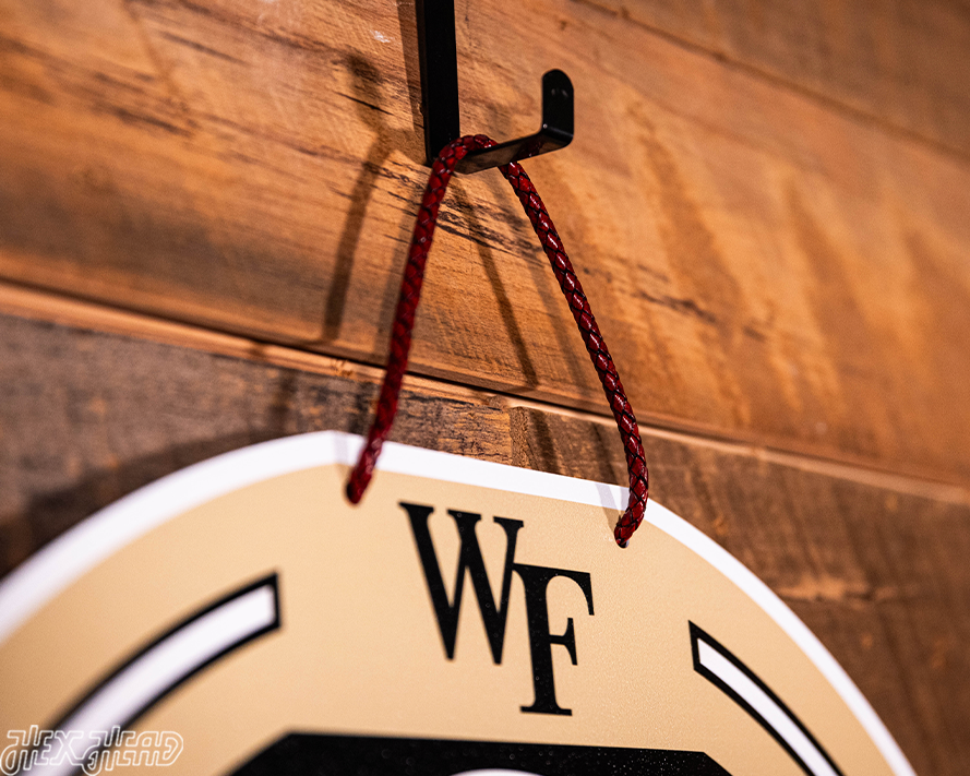 Wake Forest Demon Deacons Personalized Monogram Metal Art