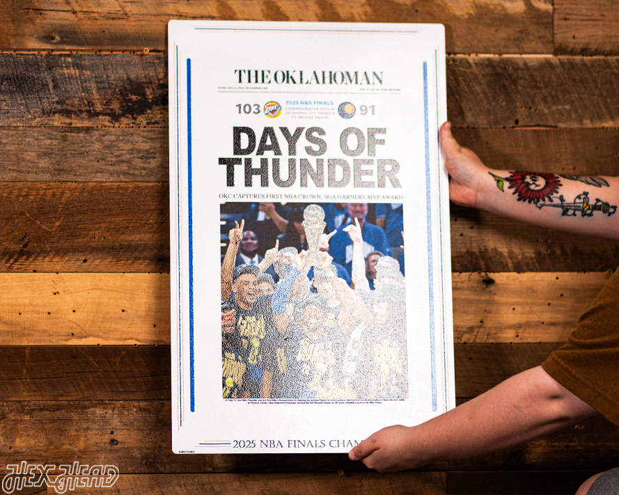 Oklahoman City Thunder 2025 NBA Finals Front Page - JUNE 22, 2025