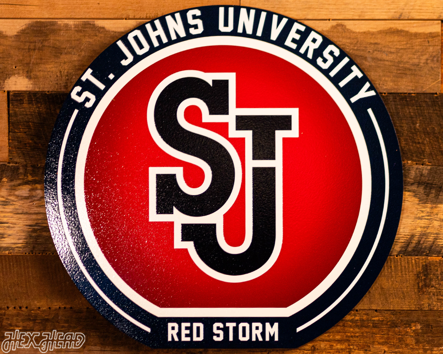 VARSITY Collection- SINGLE Layer St John's Metal Wall Art