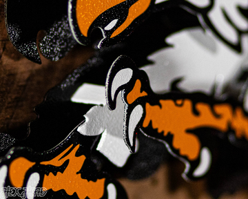 Philadelphia Eagles White Throwback Eagle 3D Vintage Metal Wall Art