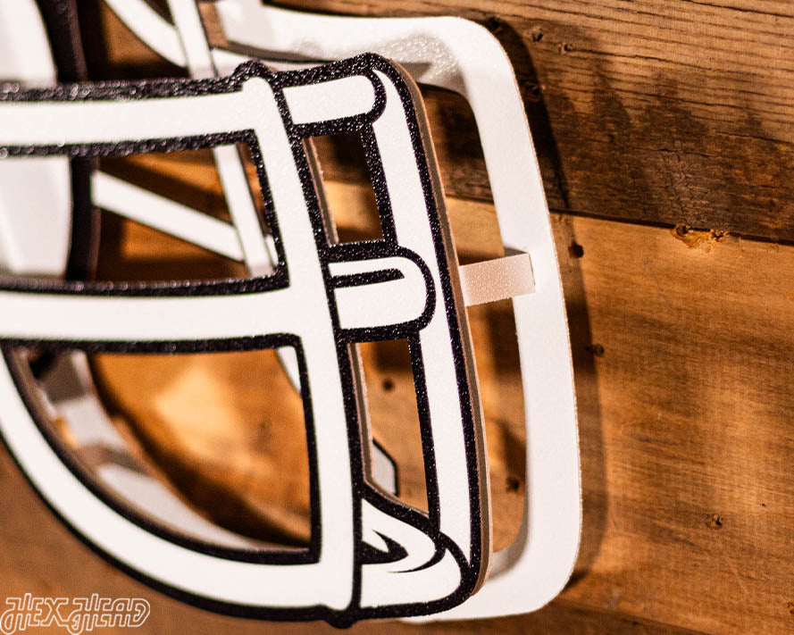 Cleveland Browns BLITZ COLLECTION -NEW Design!  8 LAYER 3D Vintage Metal Wall Art