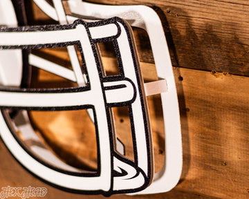 Cleveland Browns BLITZ COLLECTION -NEW Design!  8 LAYER 3D Vintage Metal Wall Art