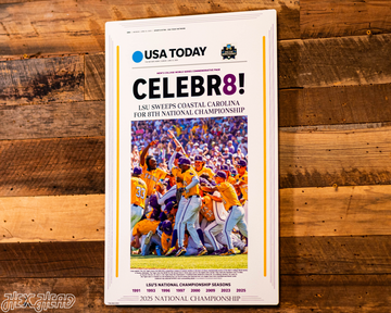 USA Today LSU Tigers 2025 NATIONAL CHAMPIONS Front Page - June 22, 2025