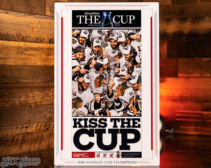 Chicago Tribune Blackhawks 2010 STANLEY CUP Front Page - JUNE 10, 2010