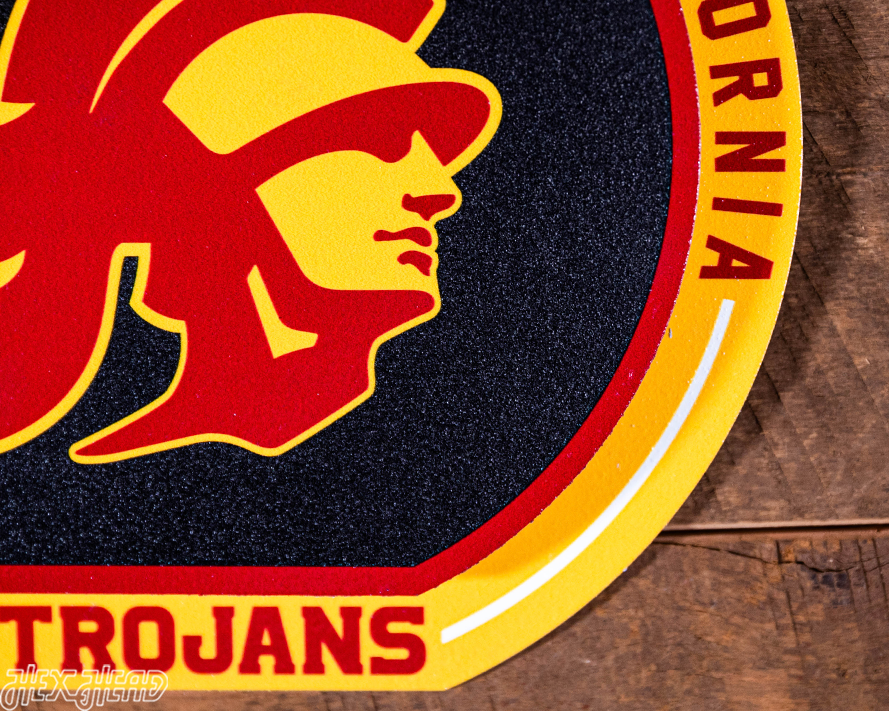 USC Southern California Trojans "Double Play" On the Shelf or on the Wall Art