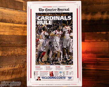 The Courier-Journal Louisville Cardinals 2013 Basketball National Champions Front Page - APRIL 9, 2013
