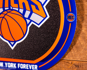 New York Knicks "Double Play" On the Shelf or on the Wall Art