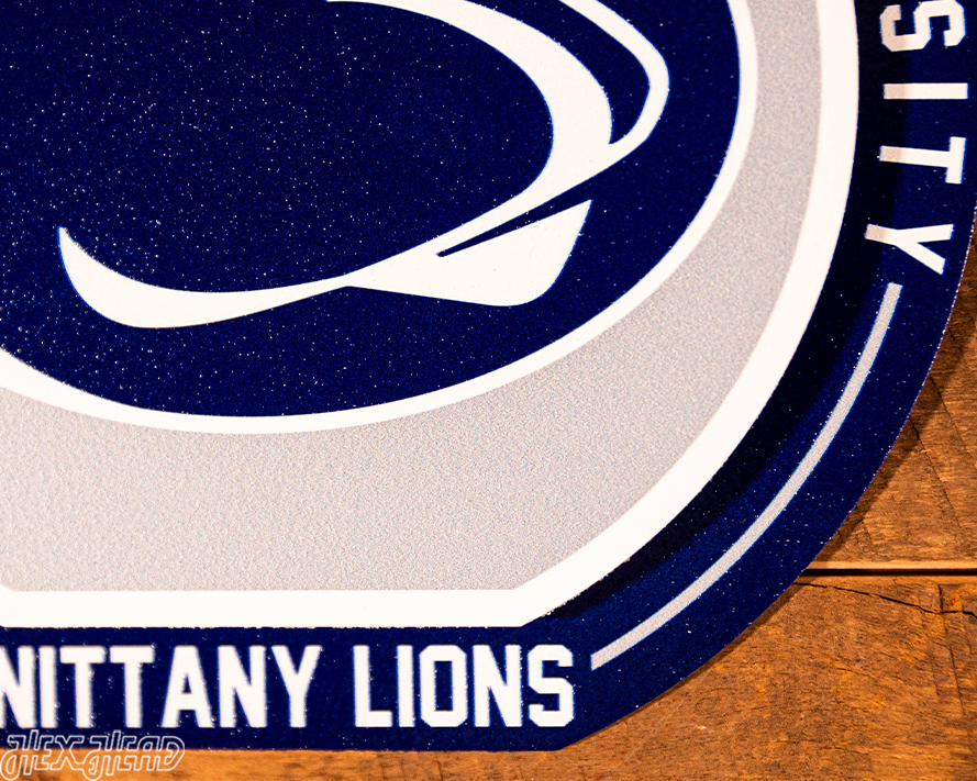 Penn State Nittany Lions "Double Play" On the Shelf or on the Wall Art