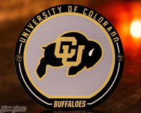 Colorado Buffaloes 3D Vintage Metal Wall Art