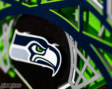Seattle Seahawks Super Bowl LX CHAMPIONS! 3D Metal Wall Art