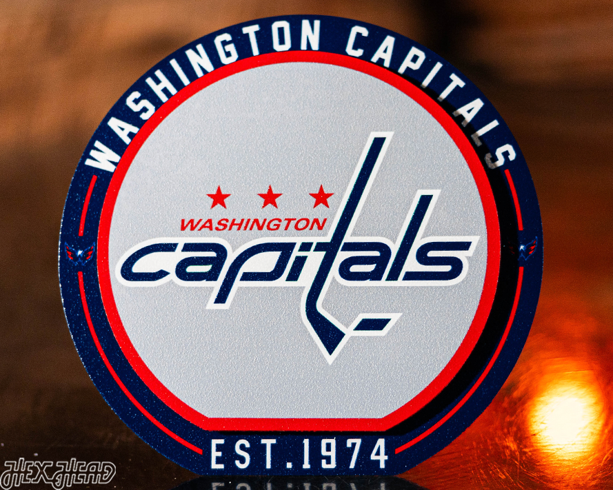 Washington Capitals "Double Play" On the Shelf or on the Wall Art