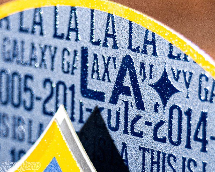 CLOSE OUT - LA Galaxy CRAFT SERIES 3D Embossed Metal Wall Art