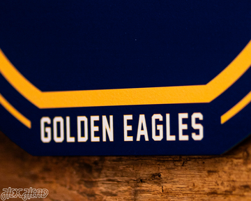 VARSITY Collection- SINGLE Layer Marquette University Metal Wall Art