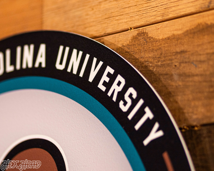 VARSITY Collection- SINGLE Layer Coastal Carolina Metal Wall Art