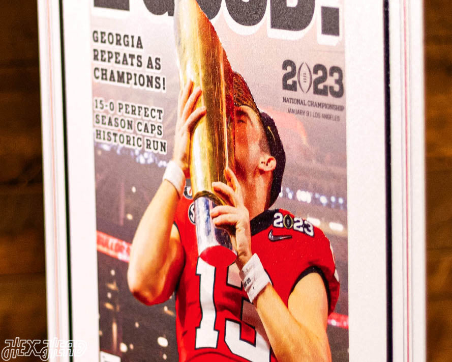 Atlanta Journal Constitution Georgia Bulldogs 2023 Football National Champions Front Page - JAN 10, 2023