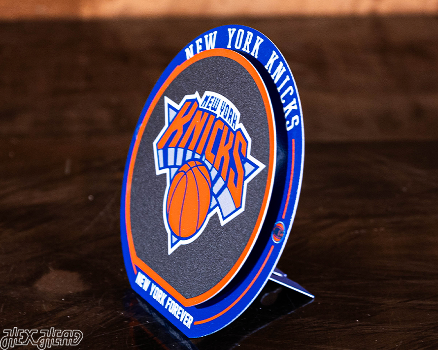 New York Knicks "Double Play" On the Shelf or on the Wall Art