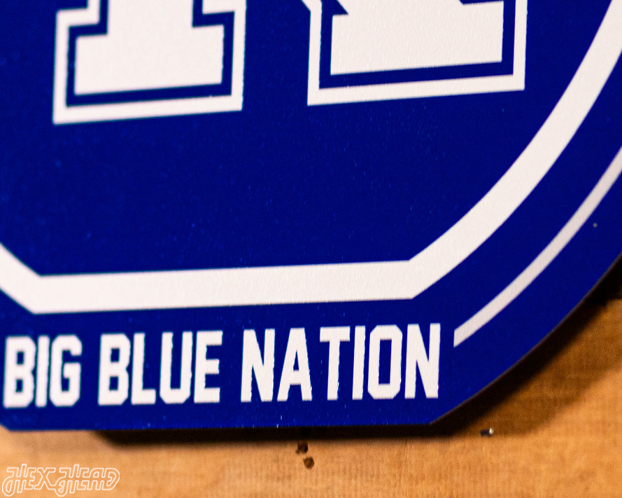 VARSITY Collection- SINGLE Layer Kentucky Wildcats Metal Wall Art