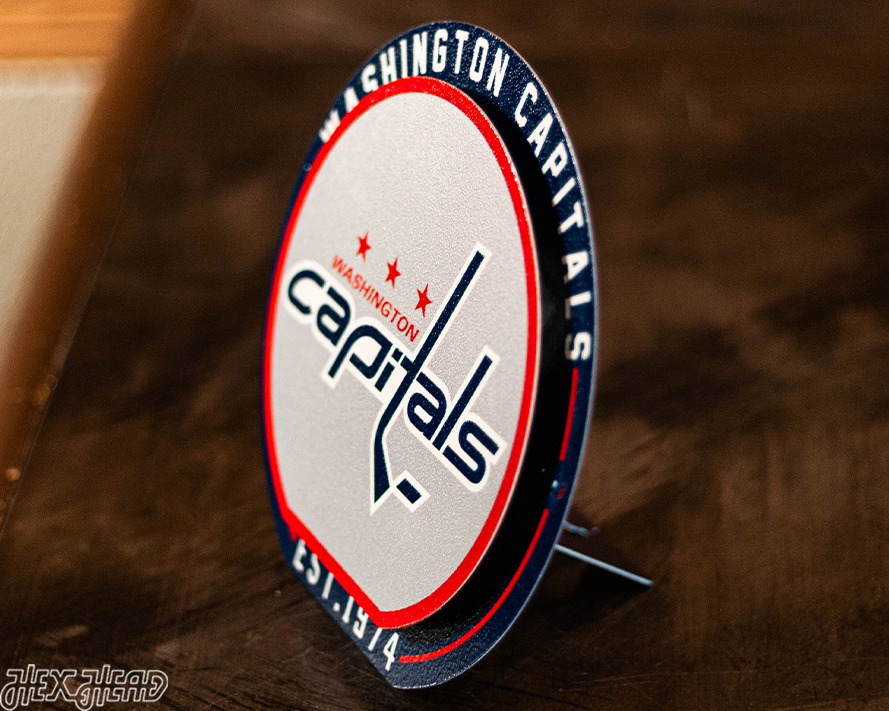 Washington Capitals "Double Play" On the Shelf or on the Wall Art