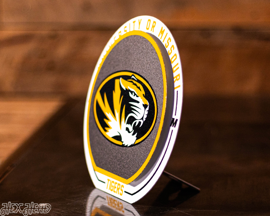 Missouri Tigers "Double Play" On the Shelf or on the Wall Art