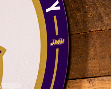 VARSITY Collection- SINGLE Layer James Madison Dukes Metal Wall Art