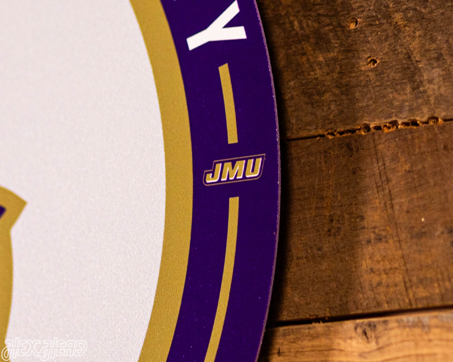 VARSITY Collection- SINGLE Layer James Madison Dukes Metal Wall Art