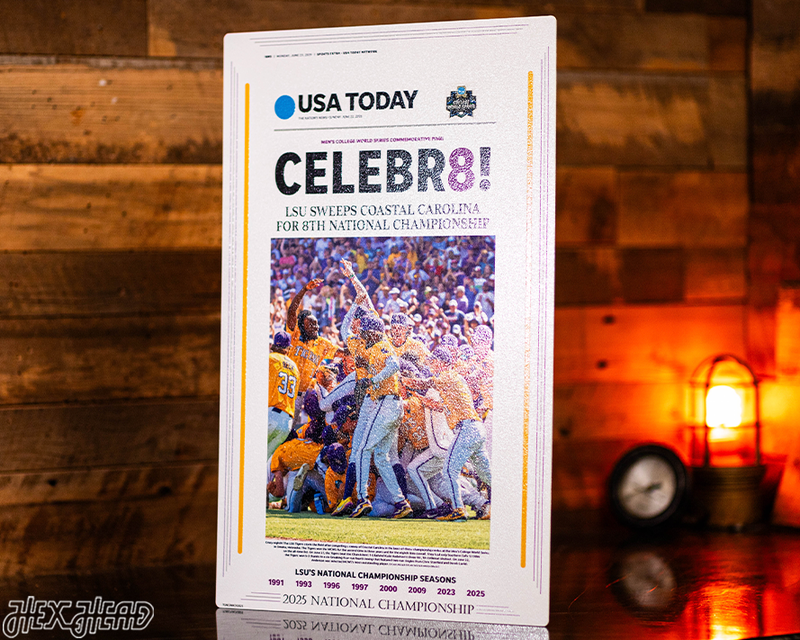 USA Today LSU Tigers 2025 NATIONAL CHAMPIONS Front Page - June 22, 2025