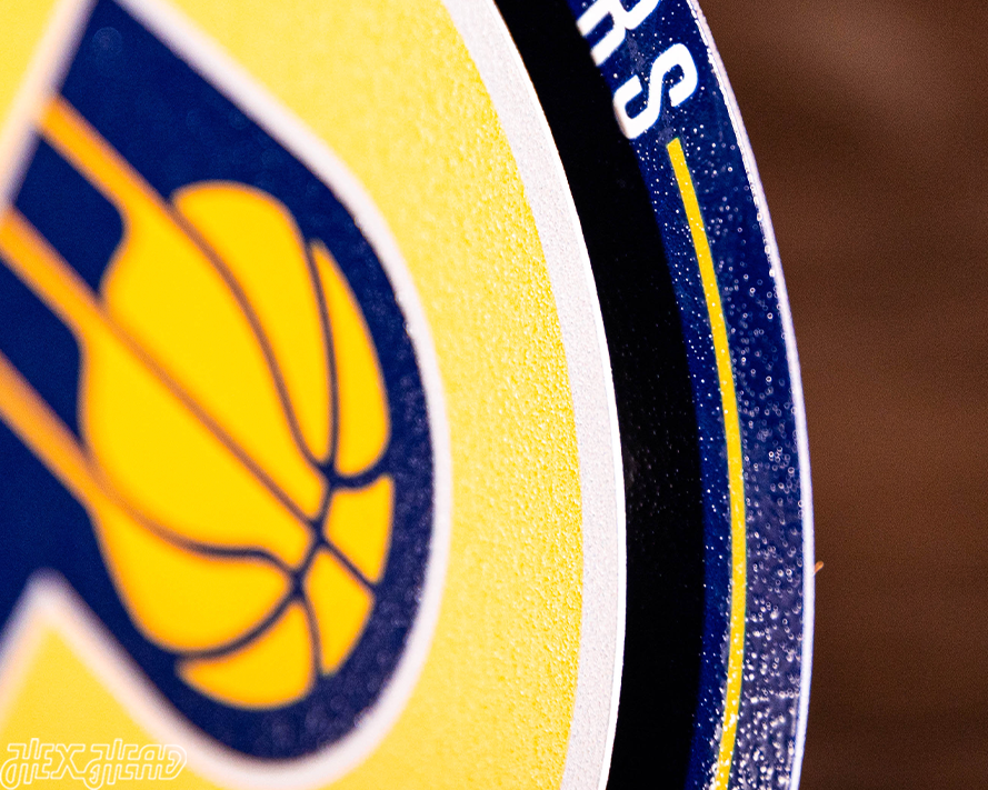 Indiana Pacers "Double Play" On the Shelf or on the Wall Art