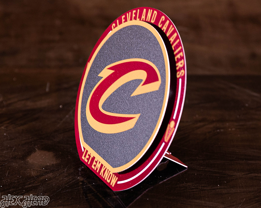 Cleveland Cavaliers "Double Play" On the Shelf or on the Wall Art