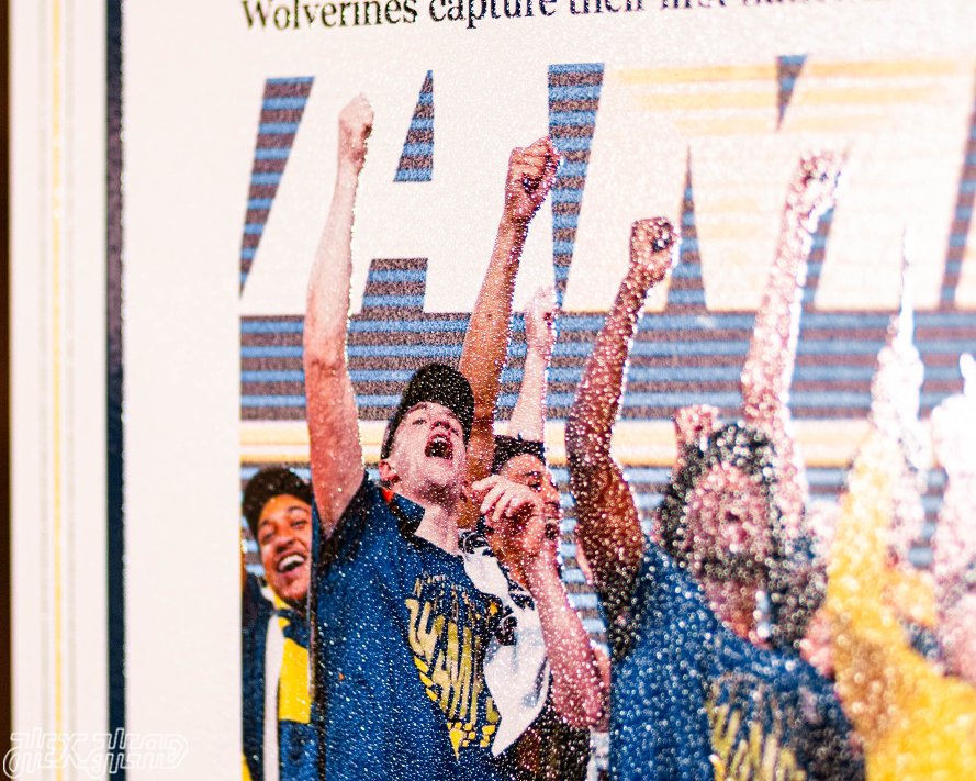 Detroit Free Press Michigan Wolverines 2026 Men's Basketball National Champions Front Page - APRIL 6, 2026