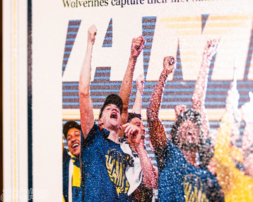 Detroit Free Press Michigan Wolverines 2026 Men's Basketball National Champions Front Page - APRIL 6, 2026