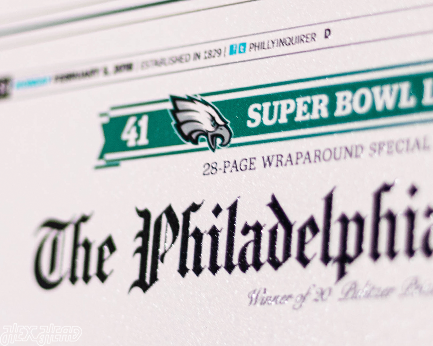 Philadelphia Inquirer  Eagles SUPER BOWL LII Front Page - FEB 5, 2018