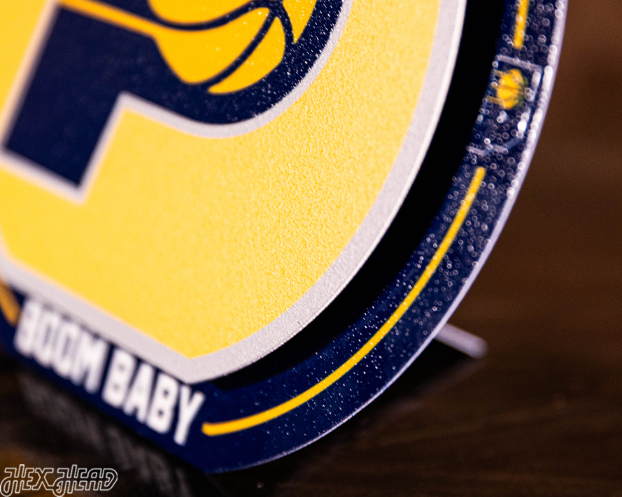 Indiana Pacers "Double Play" On the Shelf or on the Wall Art