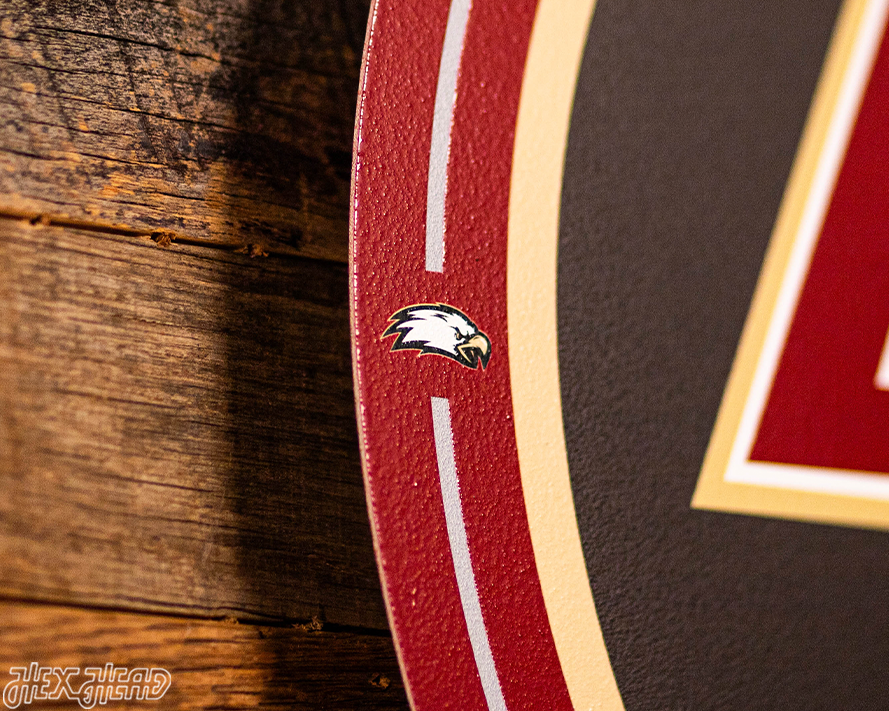 VARSITY Collection- SINGLE Layer Boston College Eagles Metal Wall Art