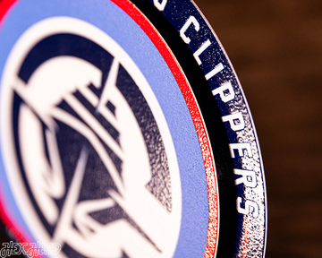 Los Angeles Clippers "Double Play" On the Shelf or on the Wall Art