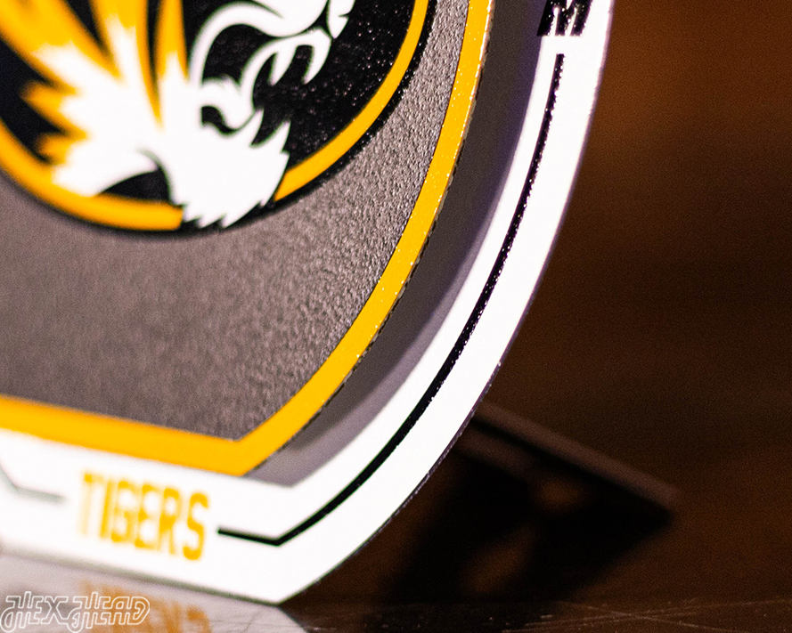 Missouri Tigers "Double Play" On the Shelf or On the Wall Art