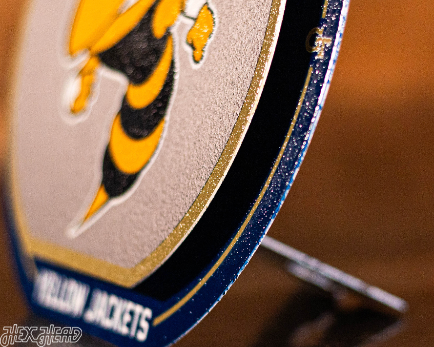 Georgia Tech "Double Play" On the Shelf or on the Wall Art