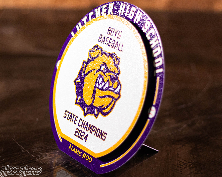 Lutcher High School LA Excellence Award- BULLDOG logo