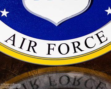 United States Air Force 3D Vintage Metal Wall Art