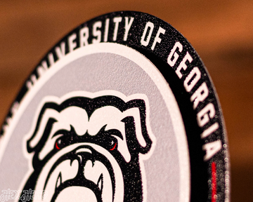 Georgia Bulldogs "Double Play" On the Shelf or on the Wall Art