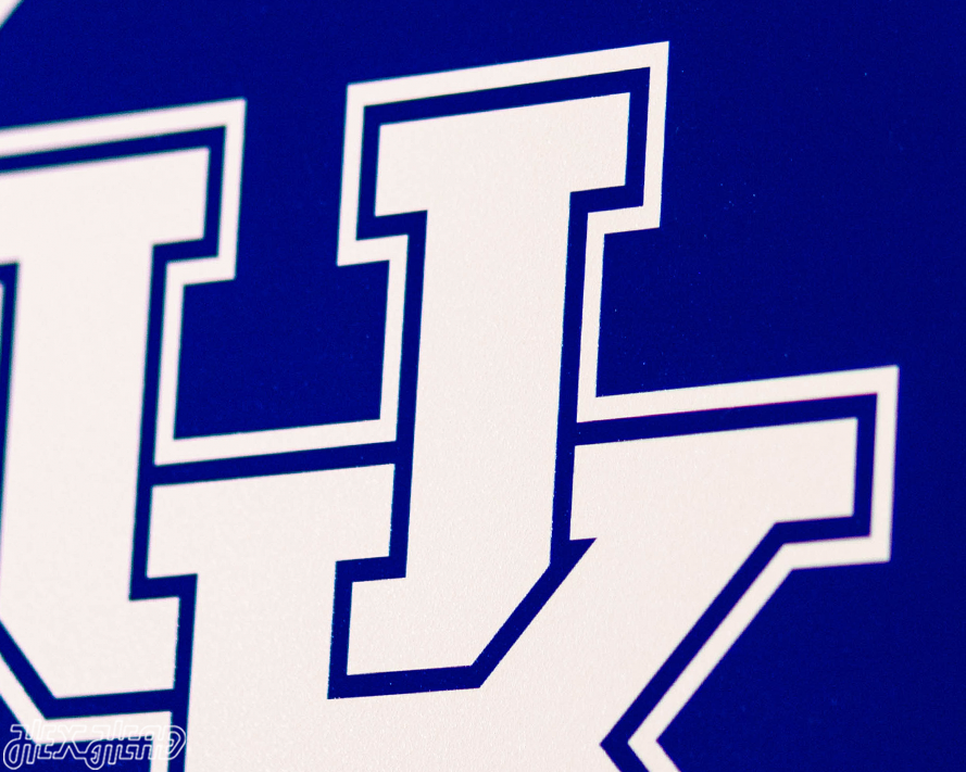 VARSITY Collection- SINGLE Layer Kentucky Wildcats Metal Wall Art