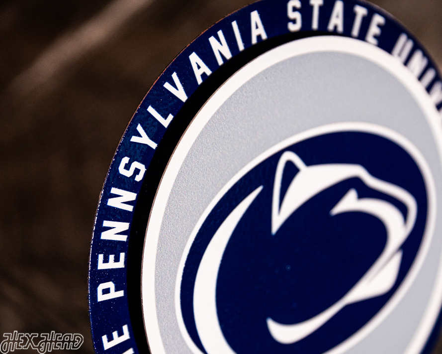 Penn State Nittany Lions "Double Play" On the Shelf or on the Wall Art