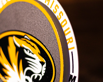 Missouri Tigers "Double Play" On the Shelf or On the Wall Art