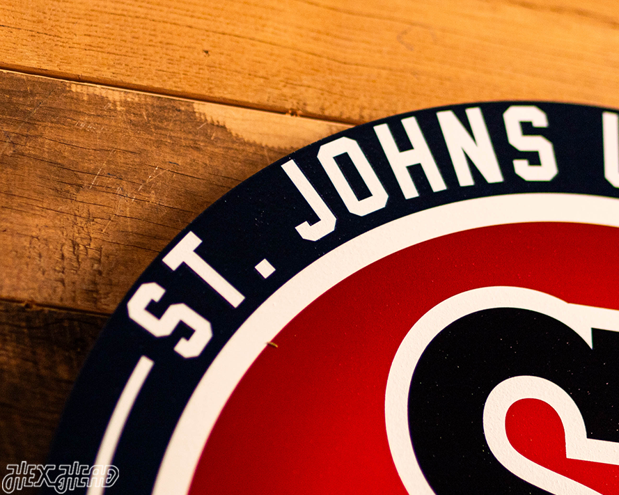 VARSITY Collection- SINGLE Layer St John's Metal Wall Art