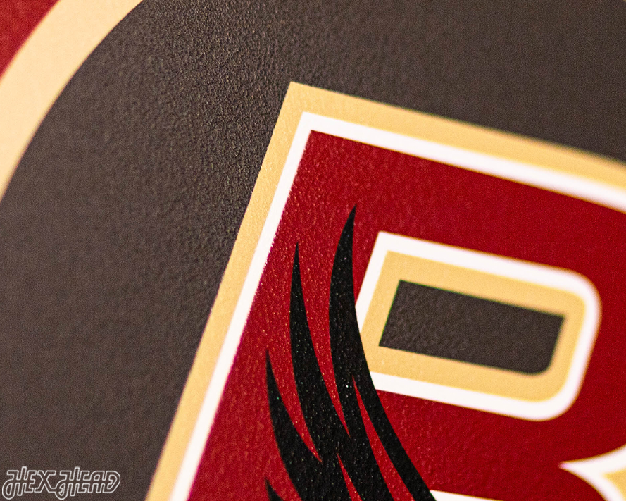 VARSITY Collection- SINGLE Layer Boston College Eagles Metal Wall Art