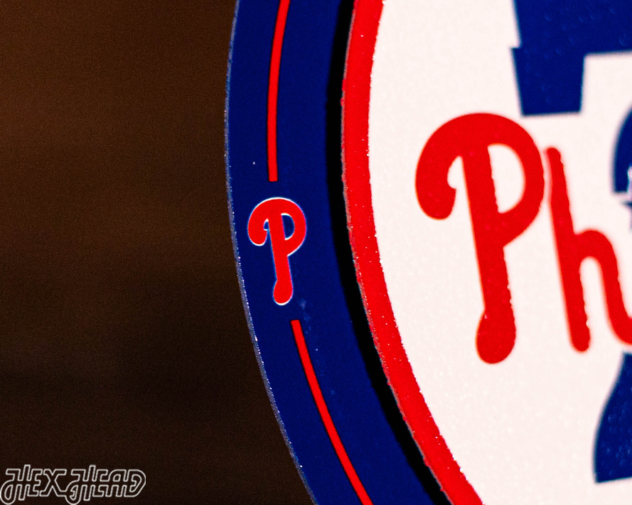 Philadelphia Phillies "Double Play" On the Shelf or on the Wall Art