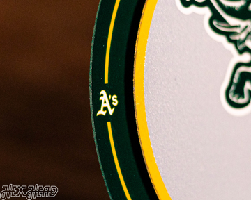 Oakland A's "Double Play" On the Shelf or on the Wall Art