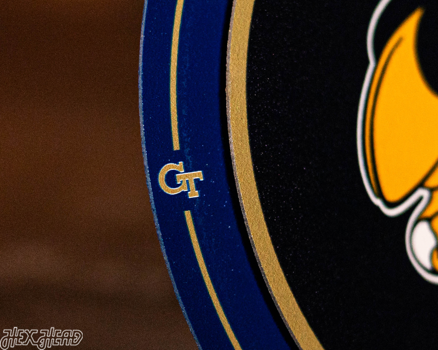 Georgia Tech "Double Play" On the Shelf or on the Wall Art