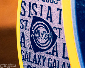 CLOSE OUT - LA Galaxy CRAFT SERIES 3D Embossed Metal Wall Art
