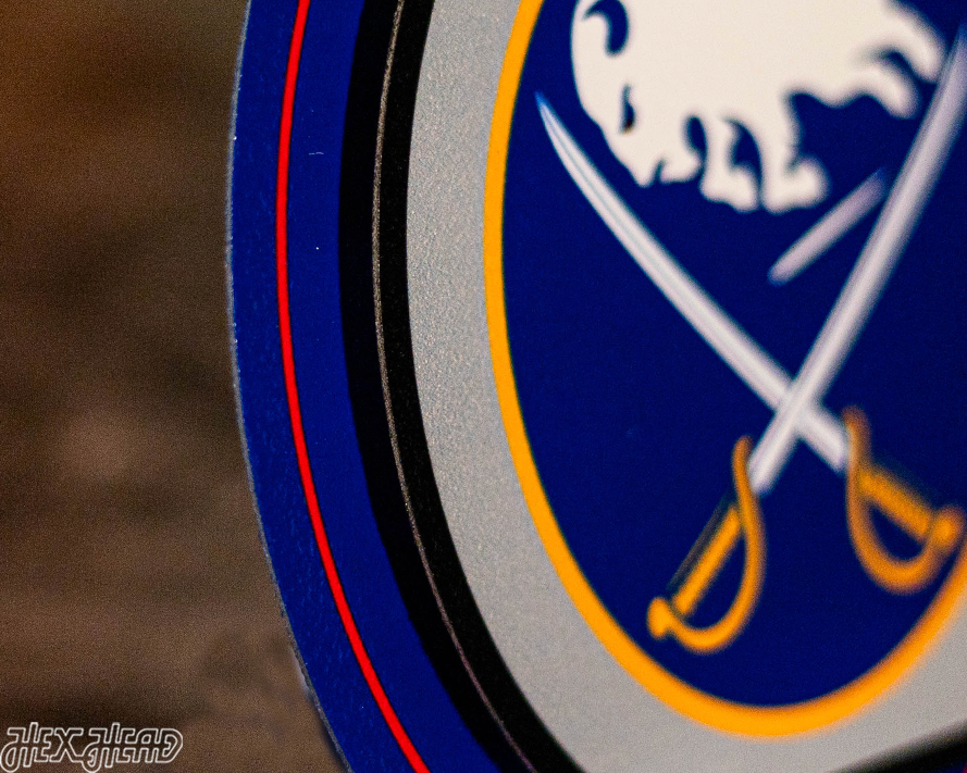 Buffalo Sabres "Double Play" On the Shelf or on the Wall Art